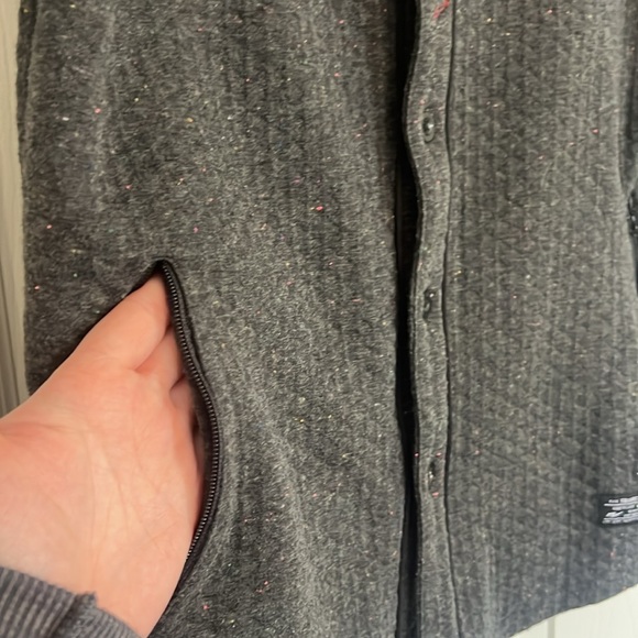 Square Zero Size Small Men’s Baseball Jersey with multicolored specks - Picture 4 of 8